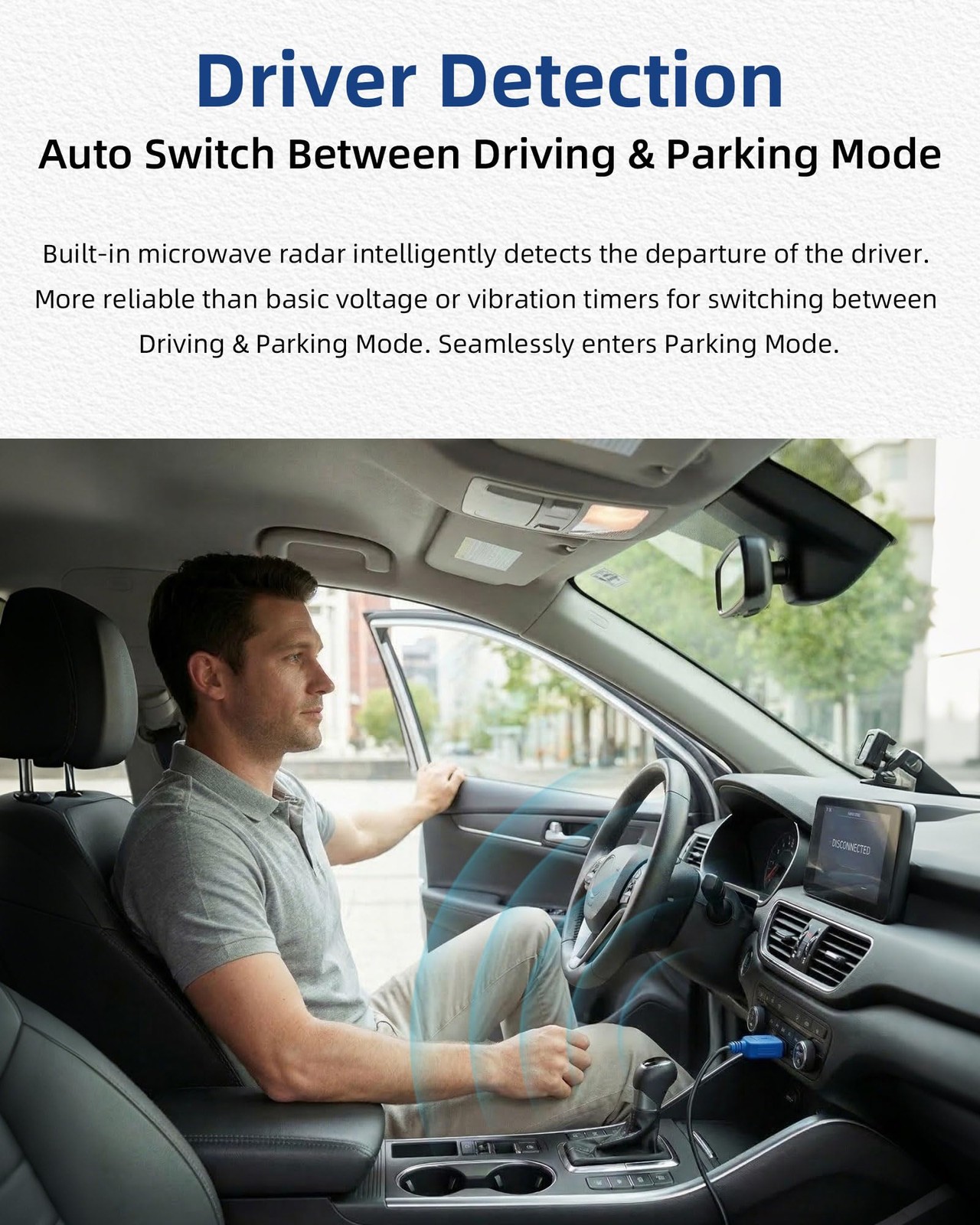 USB-C Dash Cam Hardwire Kit – OBD Power Cable with 24/7 Parking Mode, Low Voltag