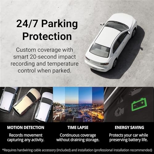 ARC Dash Cam 2K QHD Front and Rear, Wi-Fi, GPS, Touchscreen | 32GB ARC 2CH