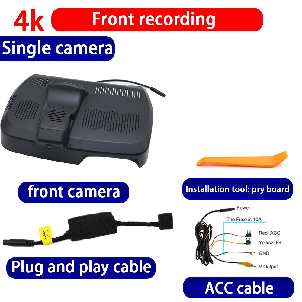 4K Wifi DVR Dash Cam Camera for Geely Preface Xingrui L HEV Facelift 2024 2025