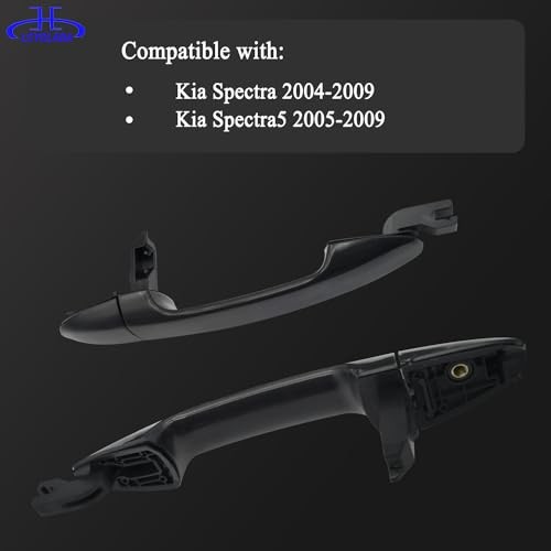 4Pcs Exterior Door Handles for Kia Spectra Spectra5, 2004-2009