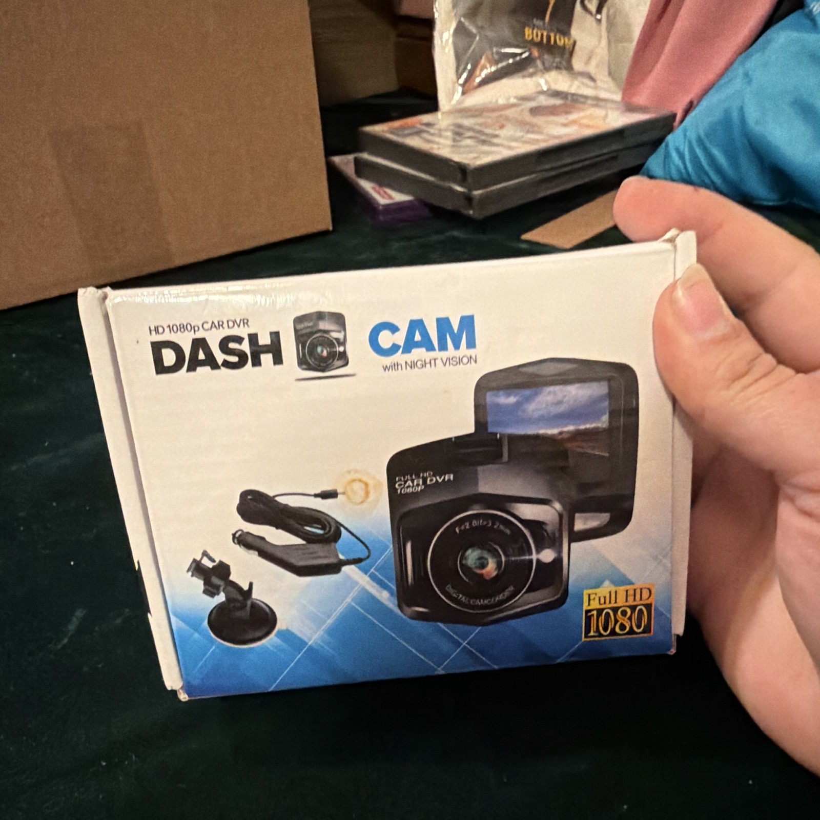 HD 1080p Dash Cam with Night Vision Car DVR