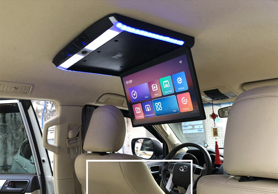 17.3″ Car Overhead Roof Mount Android Monitor for Buick GL8 RV Mercedes Viano