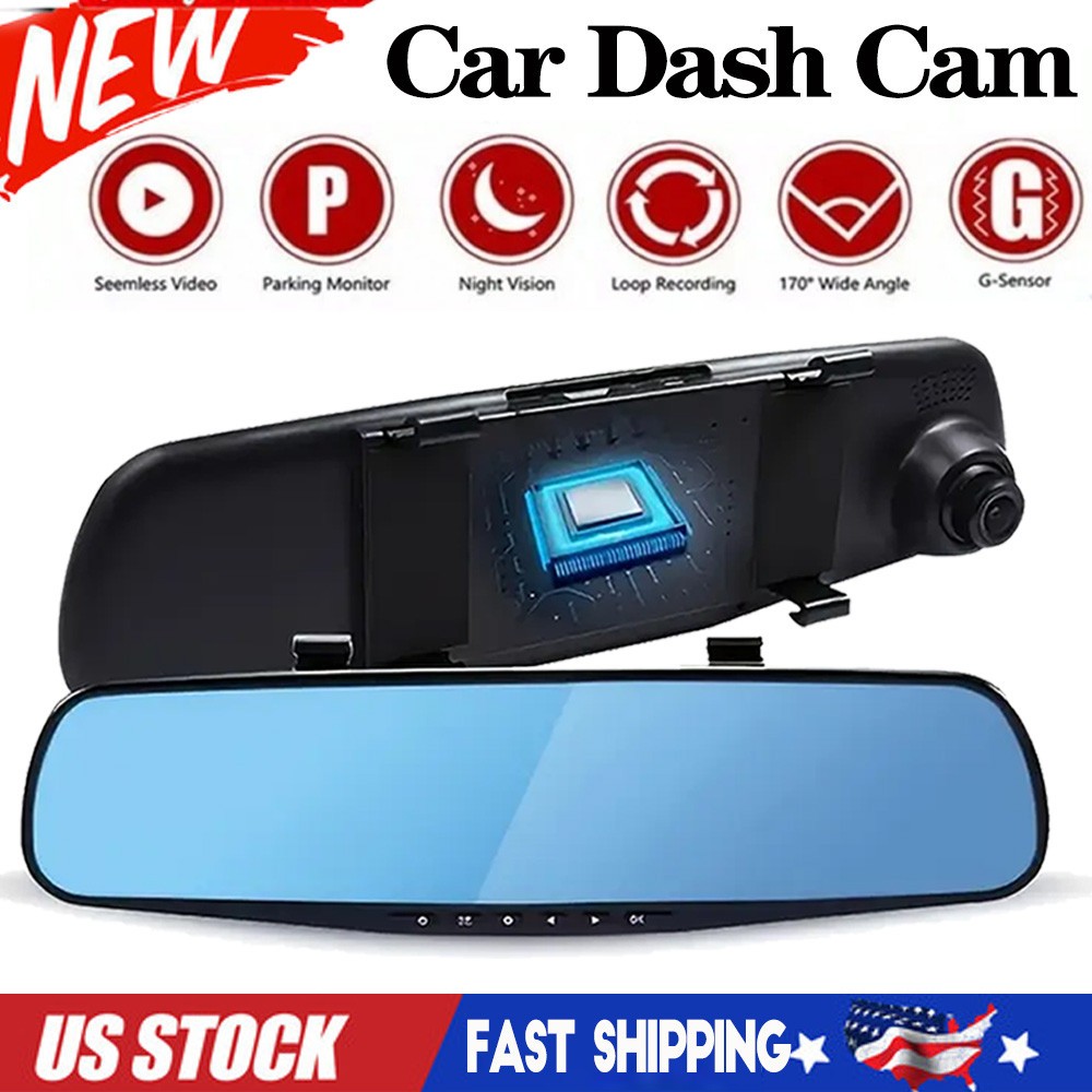 2025 Car Dash Cam Large Screen 1080P Night Vision Function Car Video Recorder