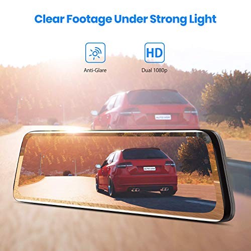 AUTO-VOX V5PRO 1080P 9.35 pulgadas OEM espejo retrovisor, pantalla táctil