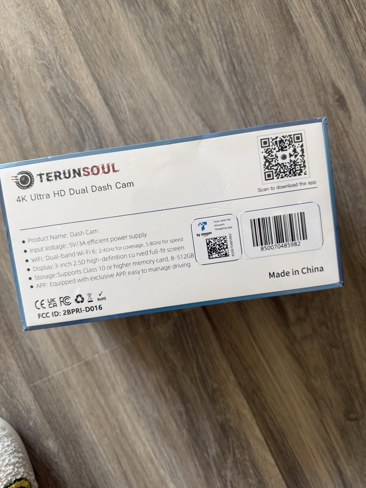 Terunsoul 4K Ultra HD Dual-Camera Dash Cam