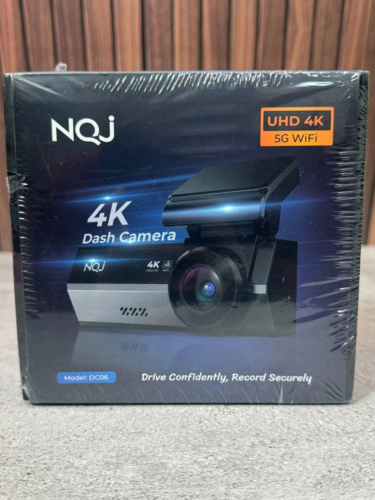NQJ 4K UHD Dash Cam DC06 Car Camera 5G WiFi Night Vision Loop Recording New