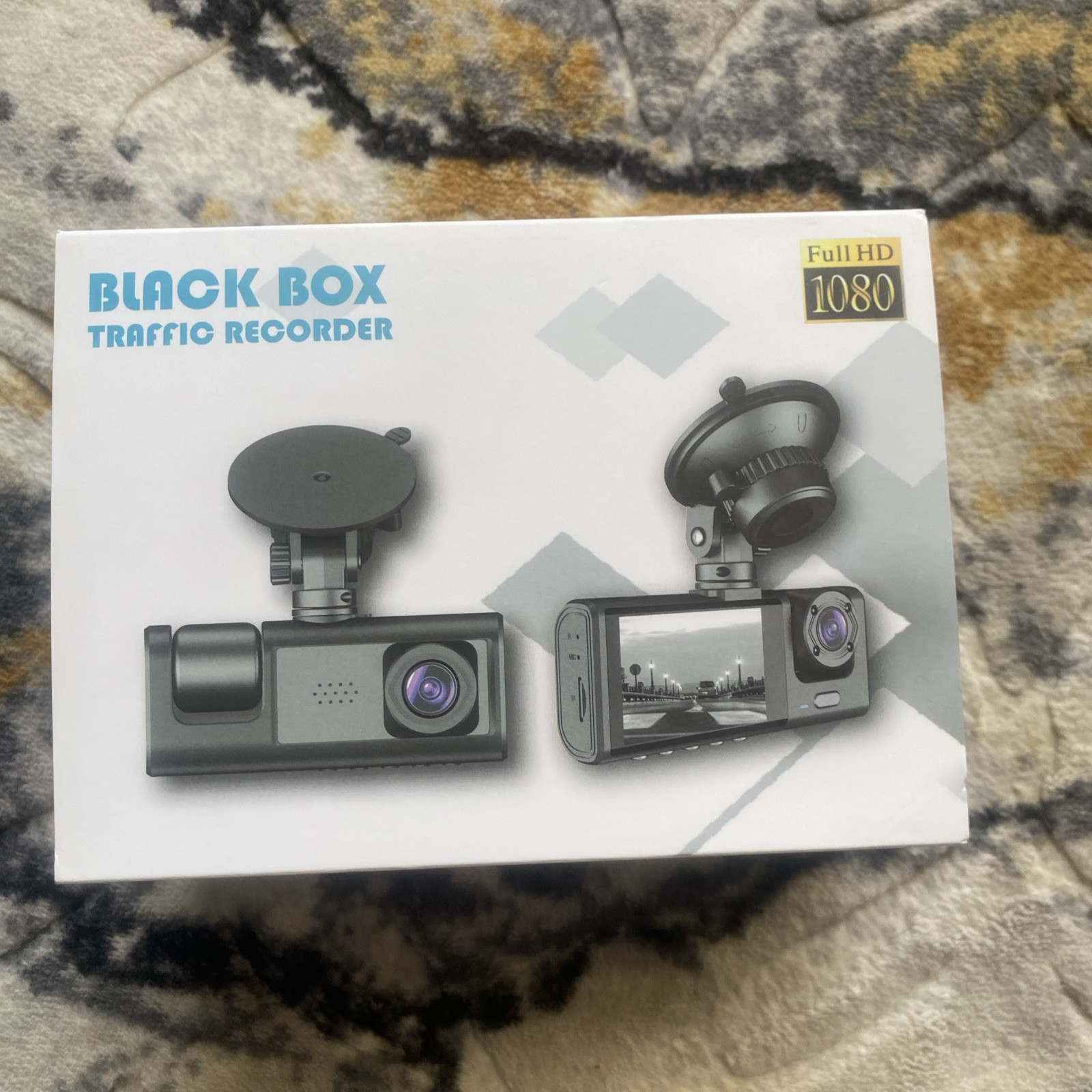 Car Dual Lens Dash Cam HD 1080P Front/Rear/Inside Video Recorder Camera G-Sensor