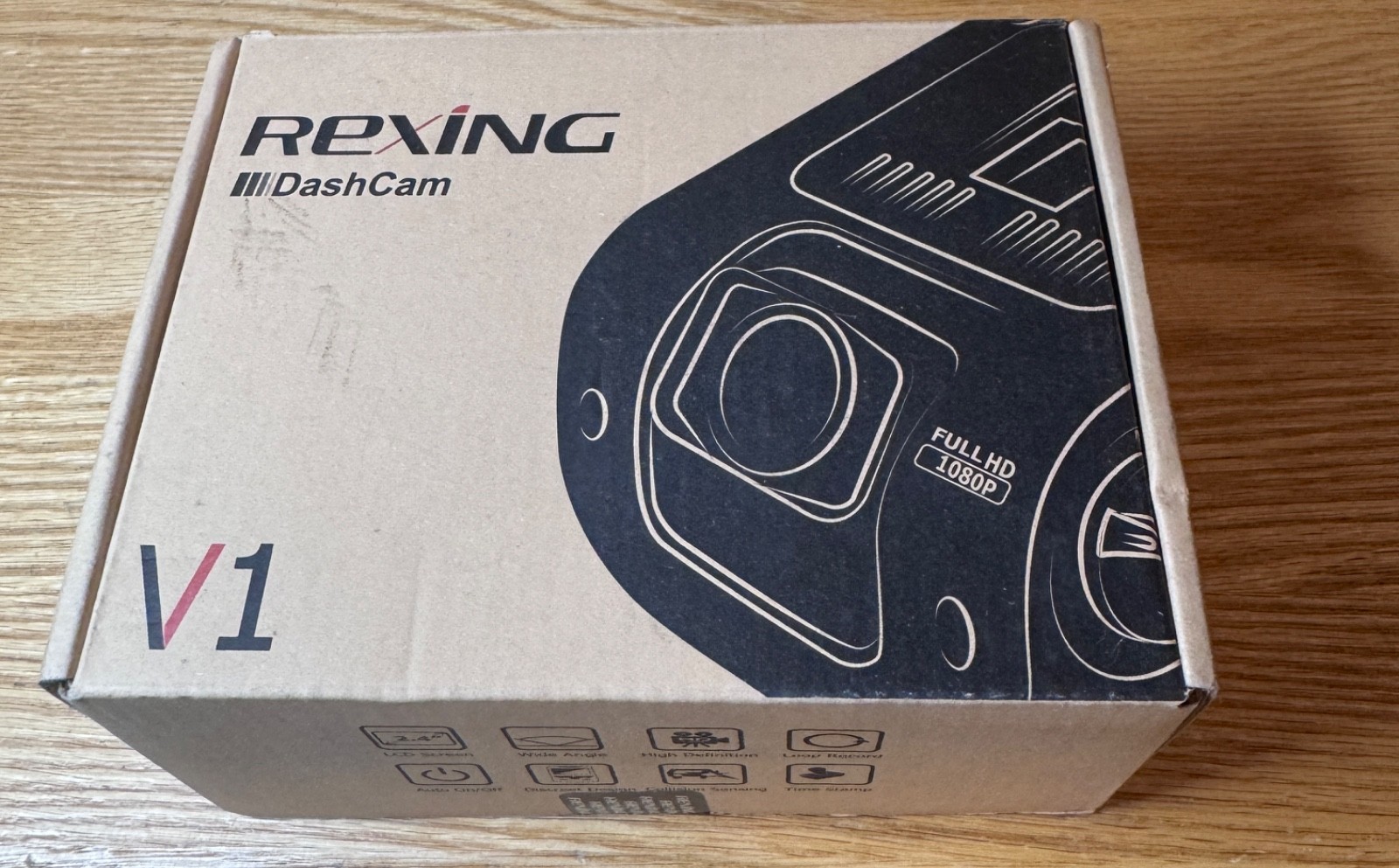 Rexing V1 2.7 inch 1080p LCD FHD Car Dash Camera Recorder