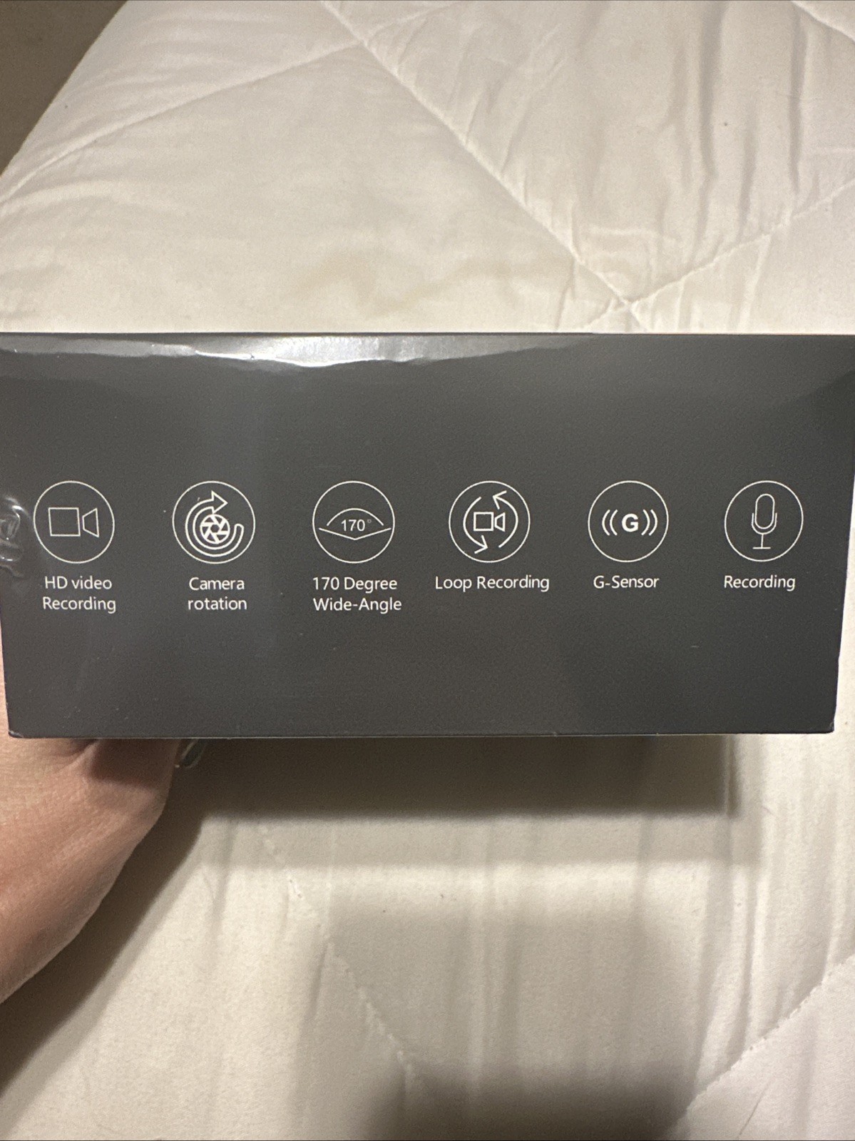 Three Channels 4K Dash Cam 8MP HD Cameras Video 2.0″ Display 32gb Storage