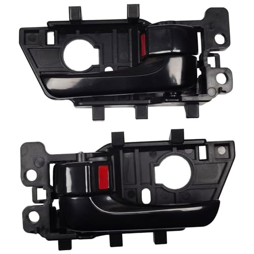 2Pcs Interior Door Handles for Kia Forte 2010 2011 2012 2013, Front/Rear Left
