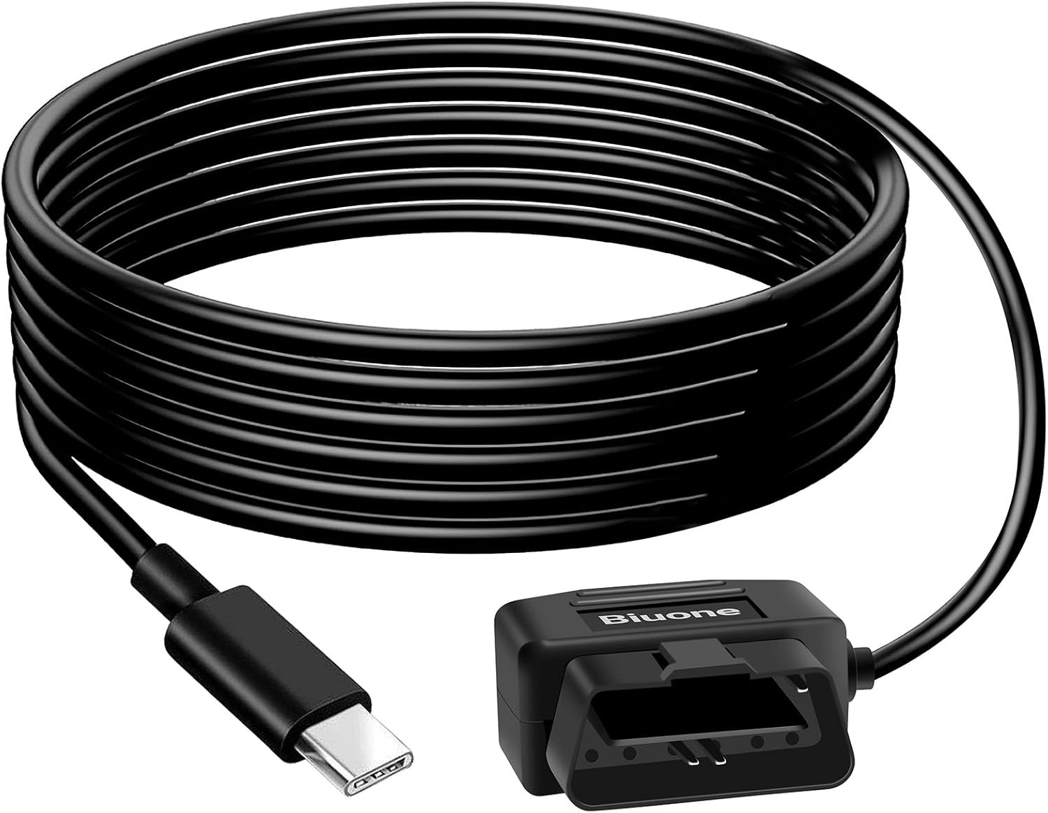 OBD Power Cable for Dash Camera Charger to USB Cable, 24 Hours Surveillance/A…