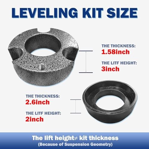 3″ Front + 2″ Rear Full Leveling Lift Kit for 2003-2024 4Runner
