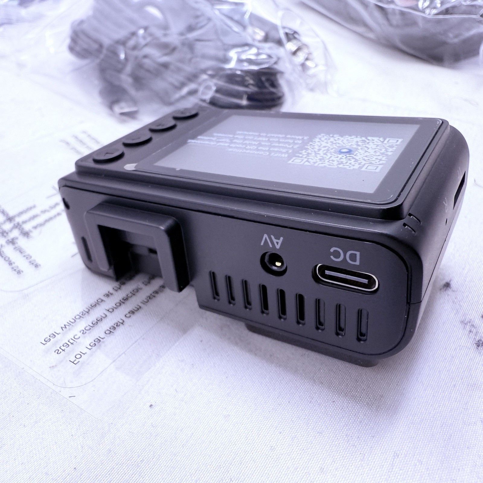 WANLIPO 4K Dual Dash Cam Front & Rear | 5GHz WiFi, App Control, Night Vision