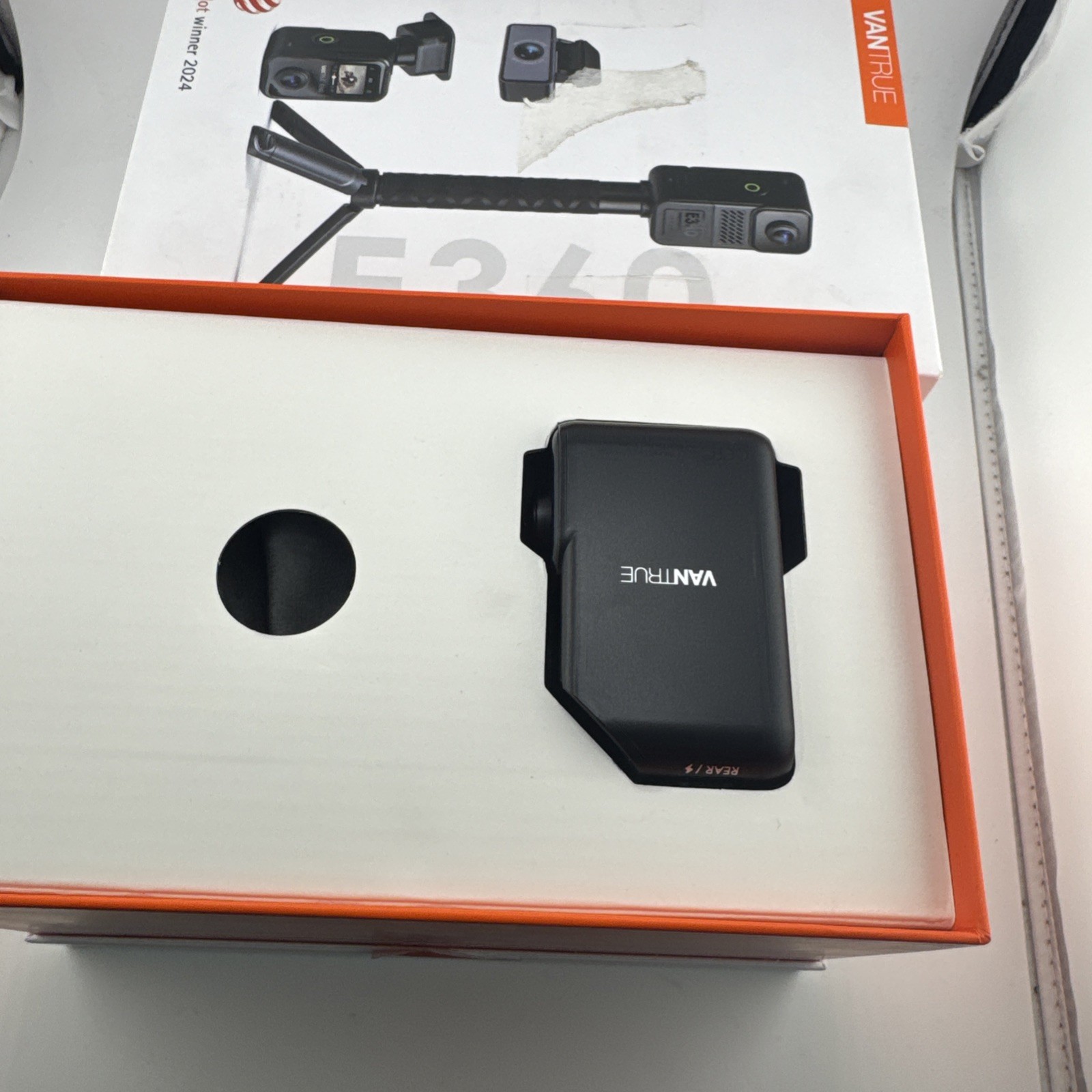 Vantrue E360 ACE 5.2K 360° Panoramic WiFi Dash Cam, Handheld Action Camera *READ