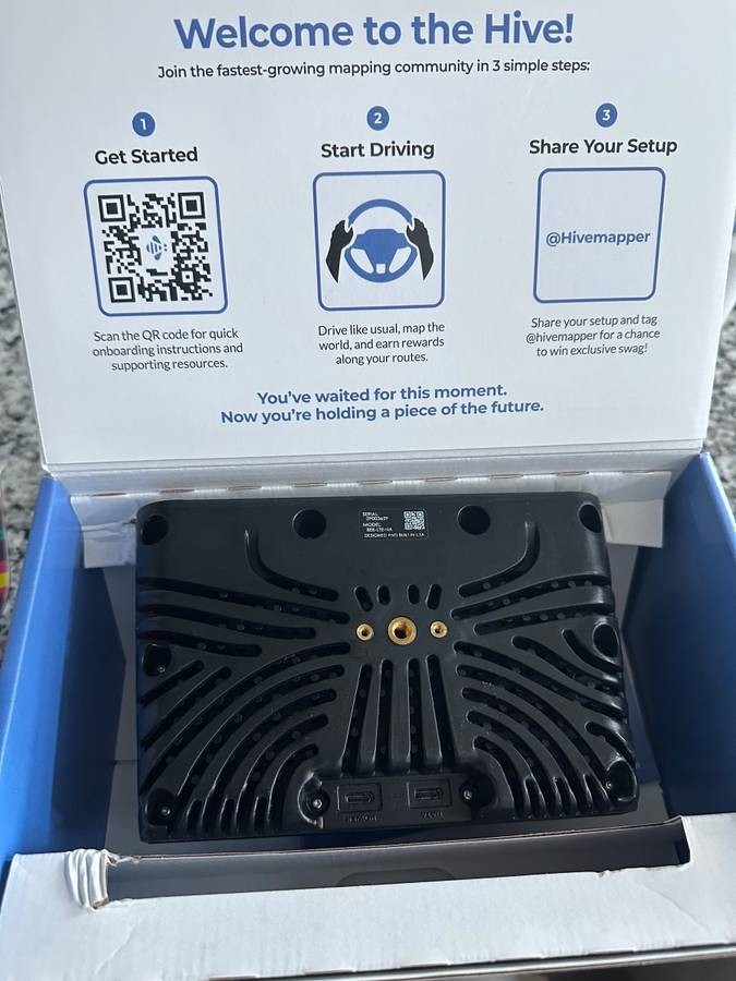 New Hivemapper Bee LTE + WiFi Dashcam Honey Bonus