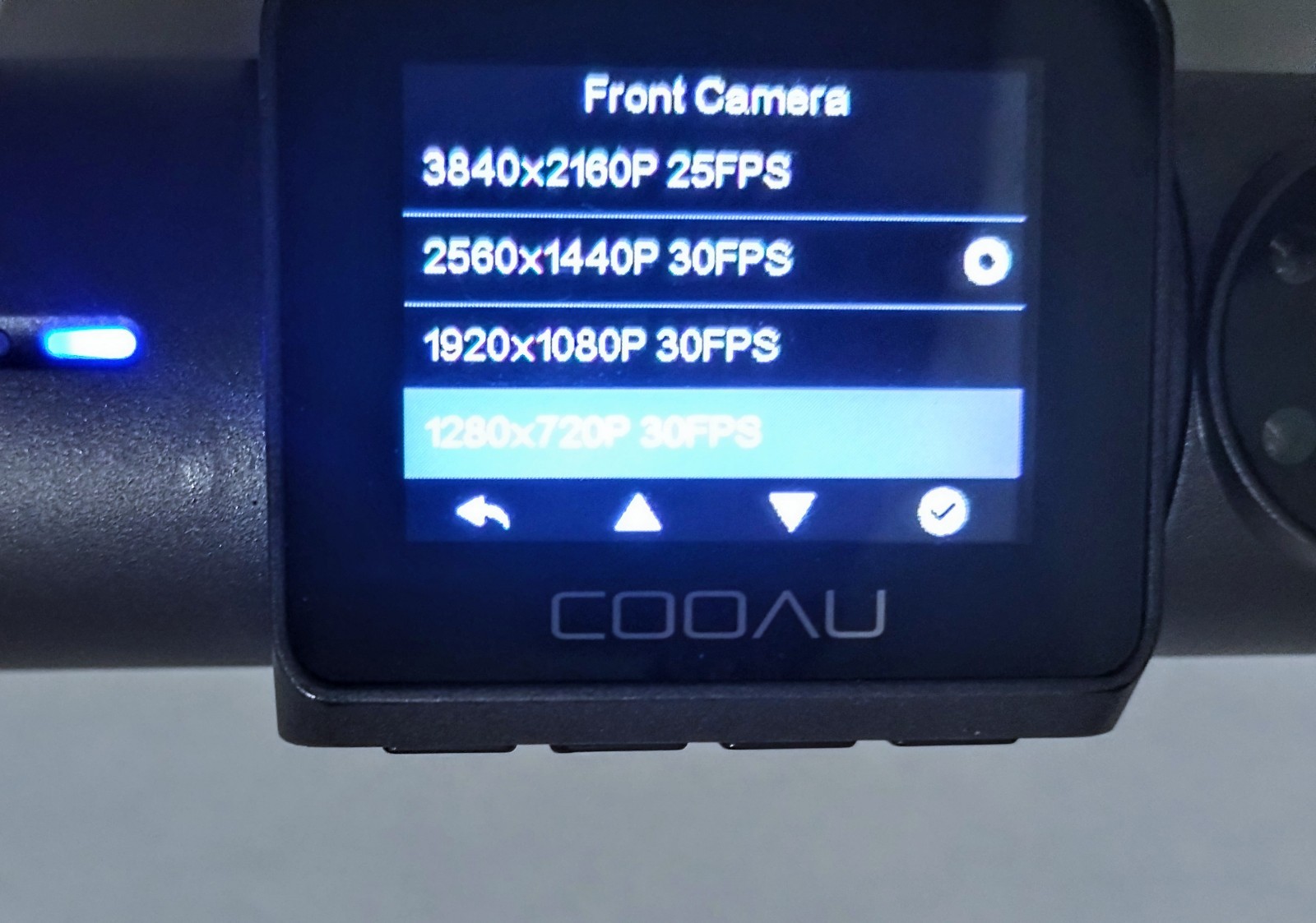 COOAU D30S 4K DUAL Dash Cam GPS/WiFi/Front & Inside 2.5K/Night-Vision/Parking ++