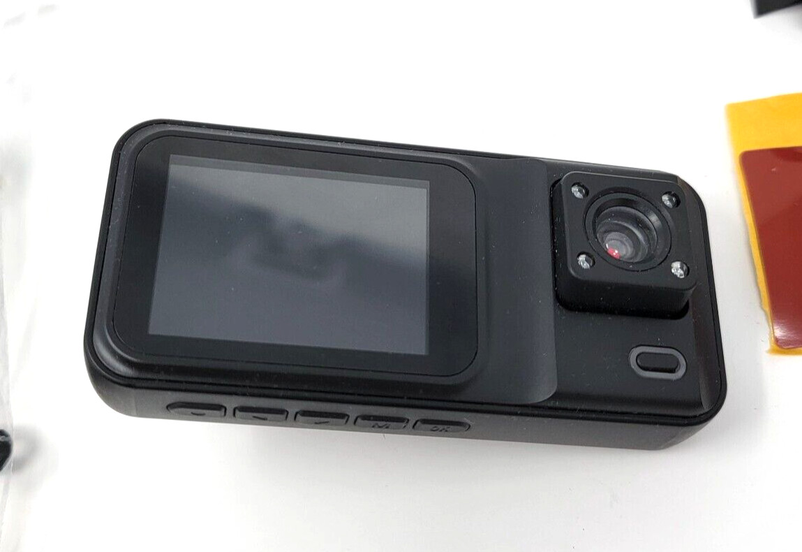 dashcam 3-channel infrared night vision front & rear 1080P+ interior 170° wide