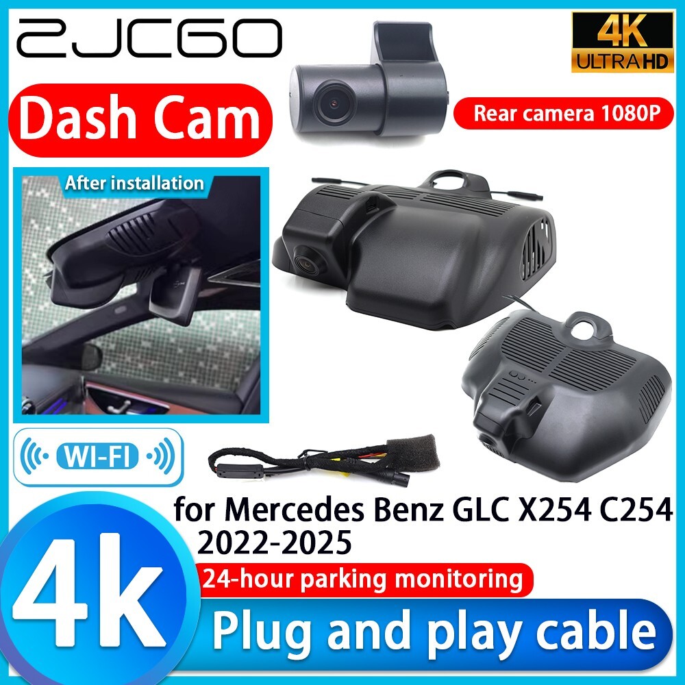 Plug and Play 4K DVR Dash Cam Camera for Mercedes Benz GLC X254 C254 2022-2025