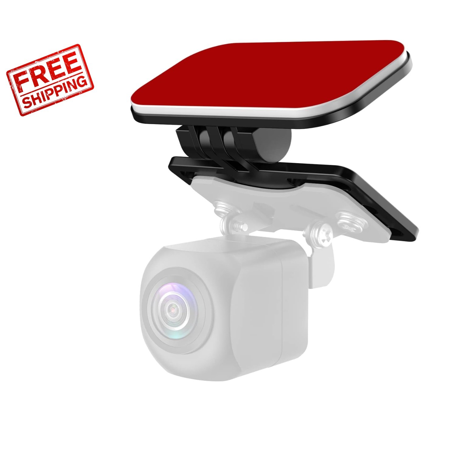 High-Def Dash Cam Mount for Rearview Cameras – 170° Field of View, 180° Adjust