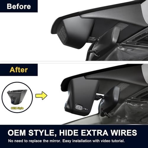 4K Dash Cam for Honda Accord Gen11 2023 2024 2025 2026 & Hybrid | Front 4k
