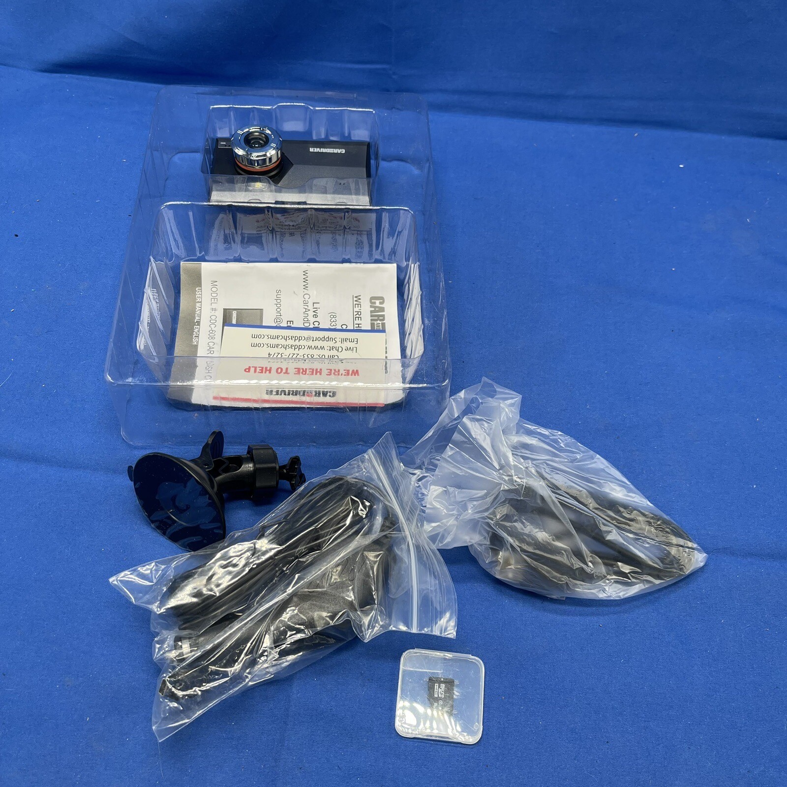 Dash Cam 1080p Car and Driver (CDC-608) Full HD 8GB Memory Card – Tested