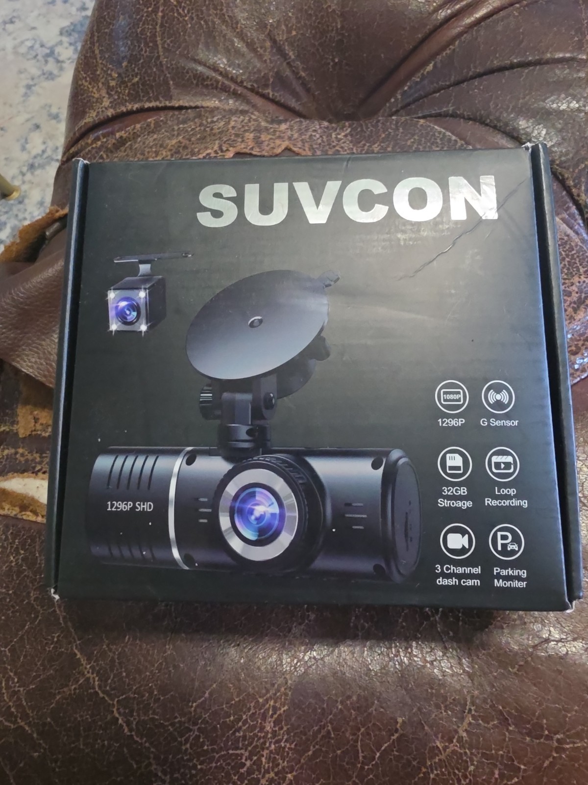 Suvcon Three Channel Dash Cam – Open Box , Excellent Condition