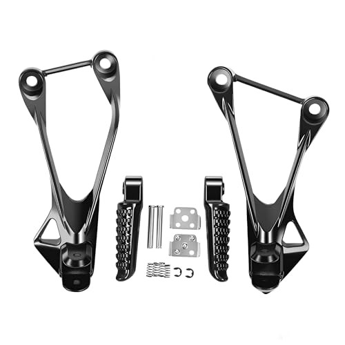 Motorcycle Front Rear Passenger Foot Pegs Bracket for Kawasaki Ninja ZX6R 2005