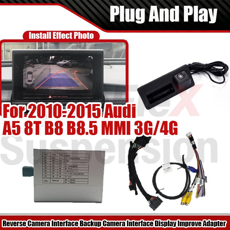 Rear View Reverse Camera Interface Decoder For 2010 Audi A5 8T B8 B8.5 MMI 3G/4G