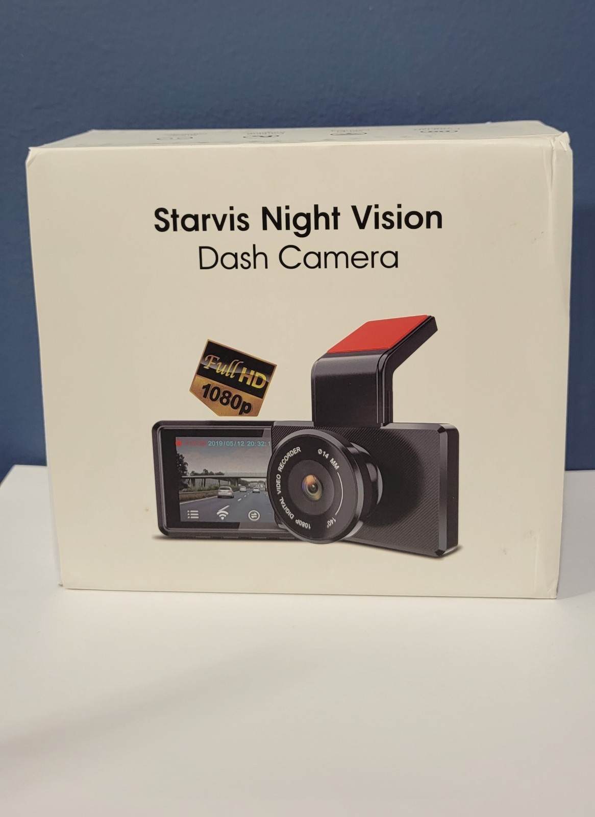 Starvis Night Vision Dash Camera 3 Inch Display for Ultra Fine Image Quality!