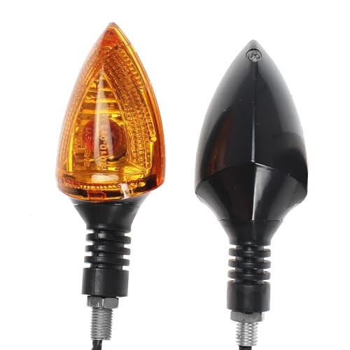 2 Pcs Motorcycle Front or Rear Fit for KTM EXC/Duke/Super Duke 07-20(Amber)