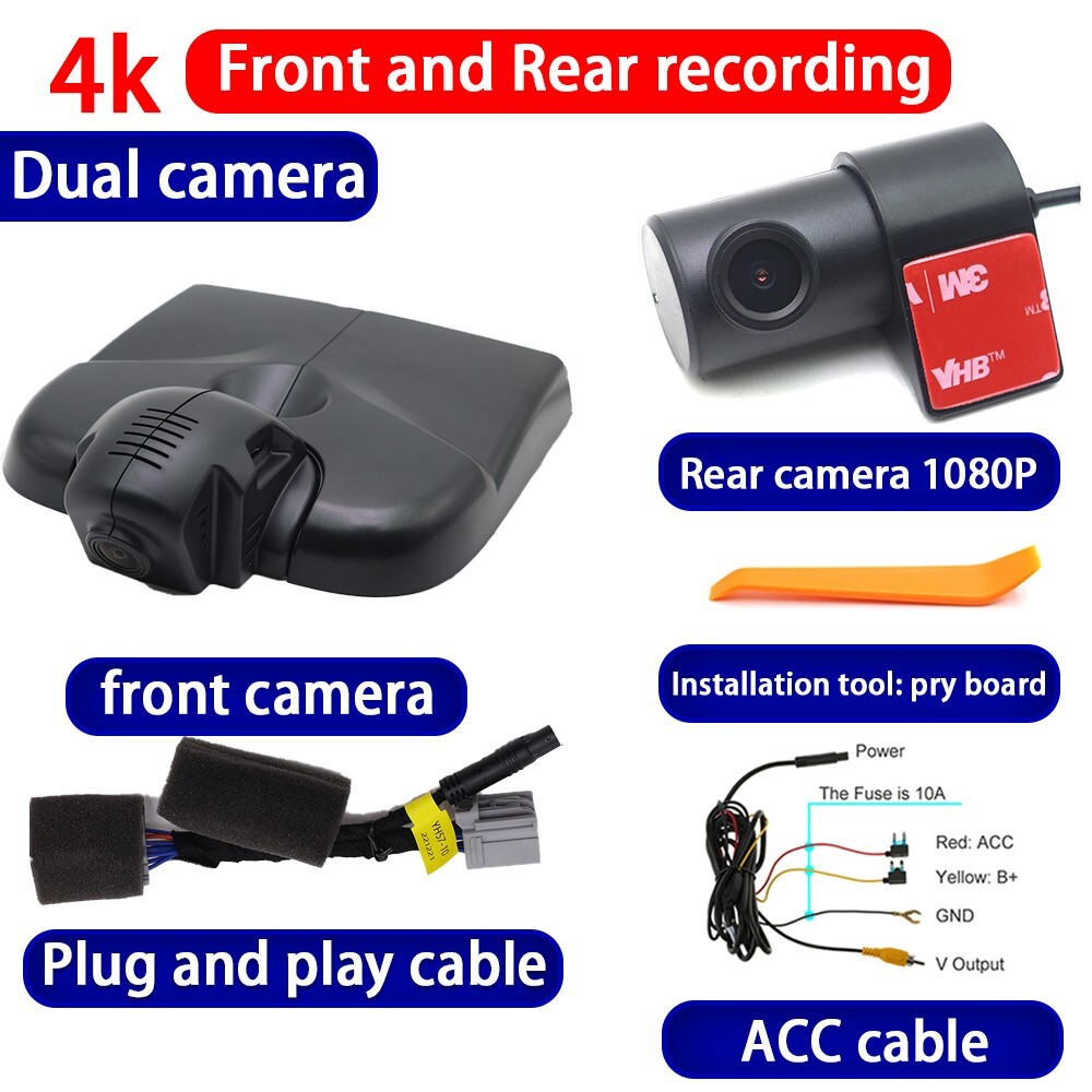 4K Wifi DVR Dash Cam Camera For Opel Vauxhall Mokka X A Buick Encore 2012-2022