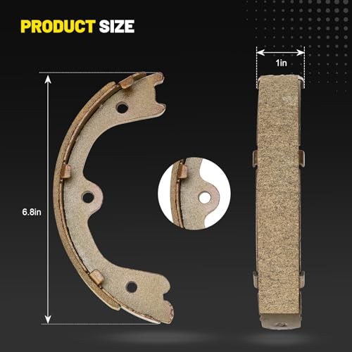 17869B Rear Parking Brake Shoes Set for Nissan Frontier Pathfinder