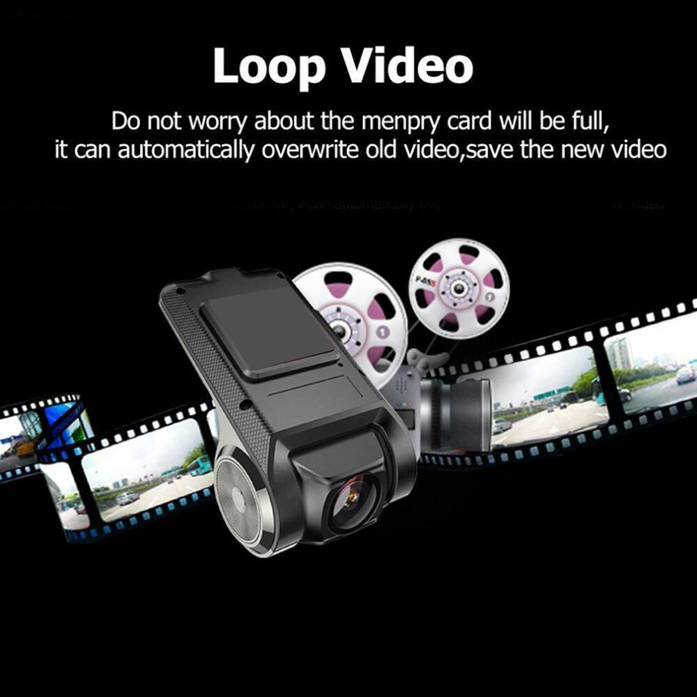 1080P Dash Cam Car DVR Camera Recorder WiFi ADAS G-sensor Video Auto Recorder
