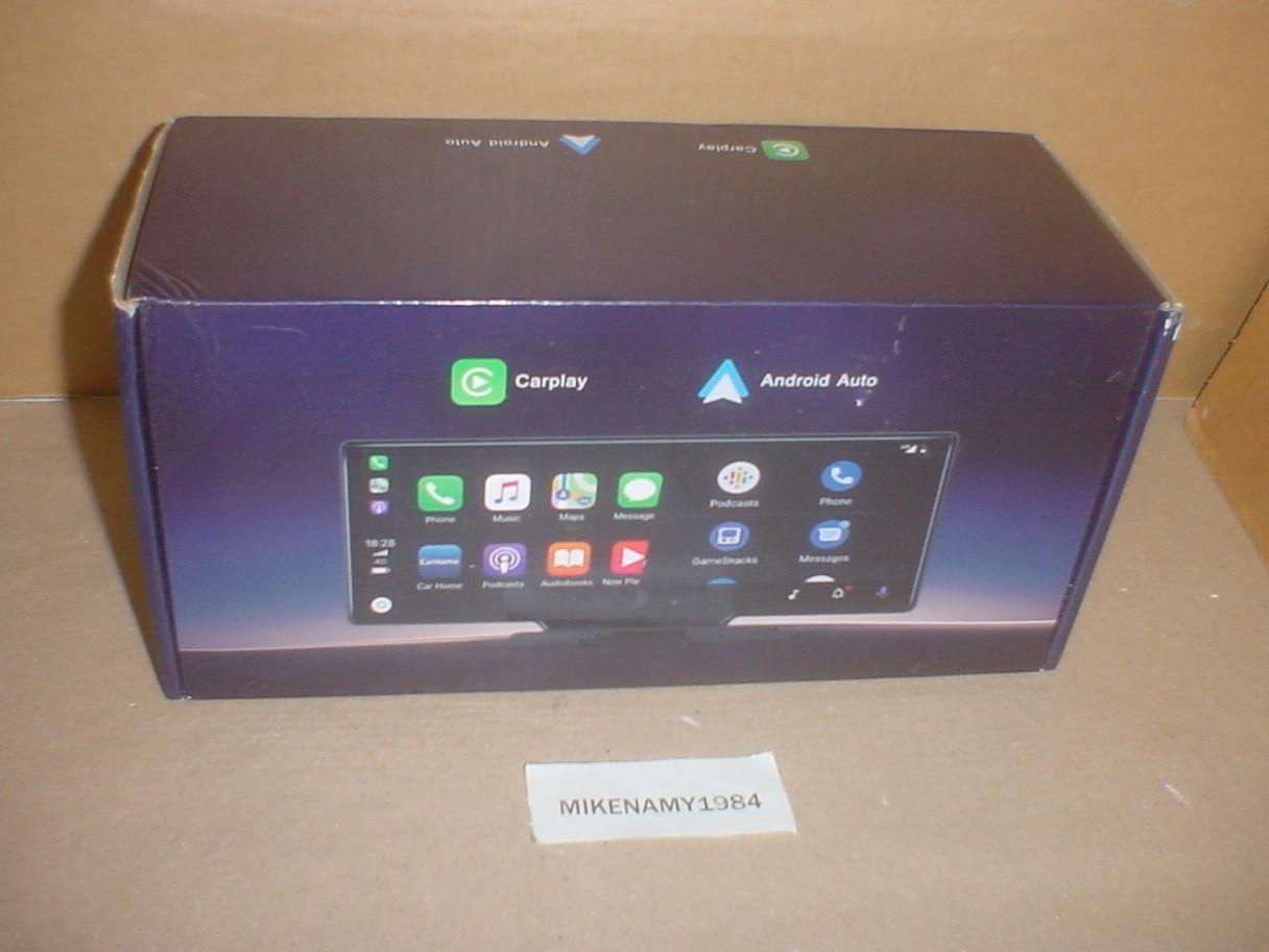 HERILARY P1-104K Wireless CarPlay & Android Auto w/ 10″ Touch Screen -New In Box