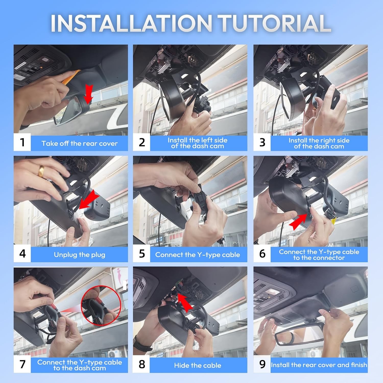 Dash Cam for Ford F-150 (2018–2026) & Super Duty F-250/F-350/F-450 (2020–2026)