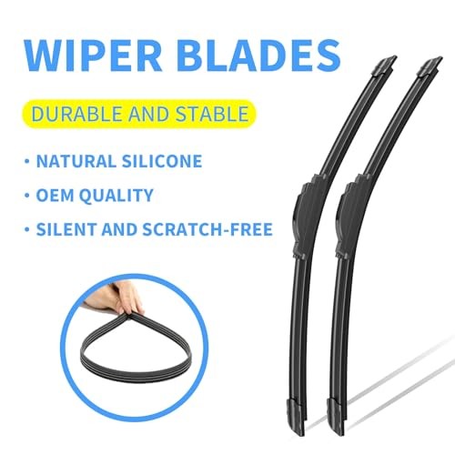 26″+20″+14″ Silicone Wiper Blades Replacement For Chrysler Pacifica 2017