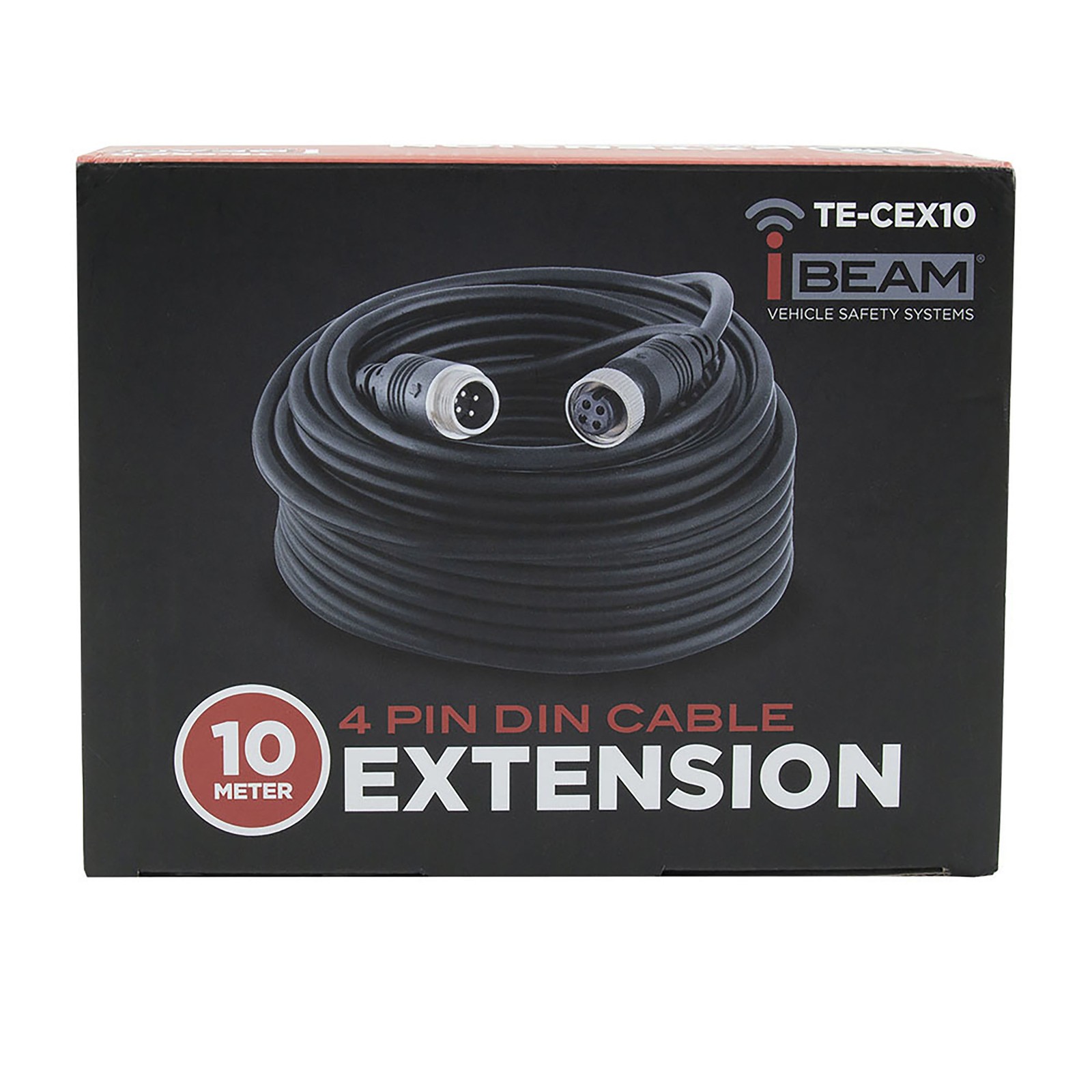 Metra TE-CEX10 iBeam Commercial 4-Pin Din Connectors 10 Meter Extension Cable