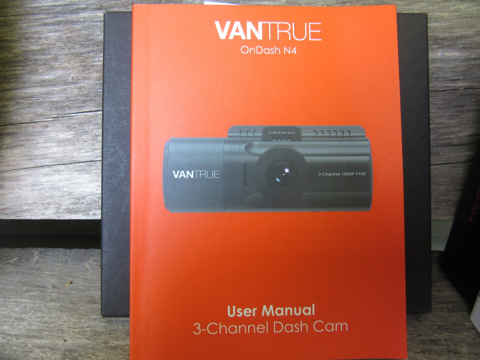 Vantrue N4 3 Channel 1440p Dash Camera w/ Hardwire Kit