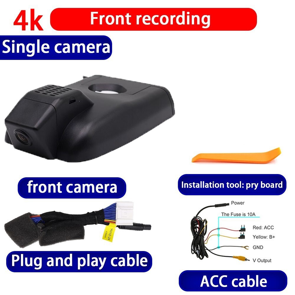 4K UHD Wifi DVR Dash Cam Camera For Lexus ES ES200 ES350 ES250 ES300h 2013-2026
