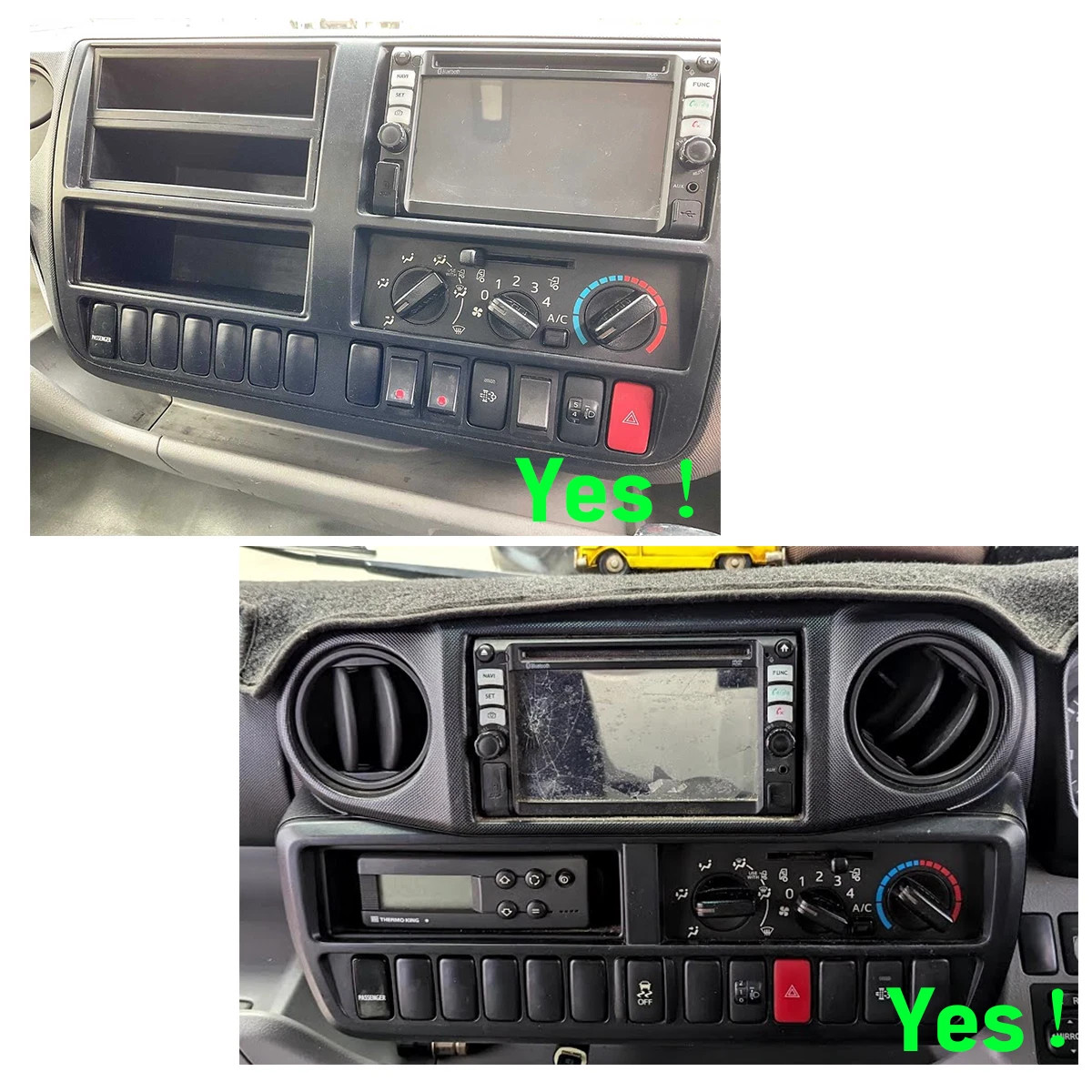 10” 24V Apple CarPlay Auto 6+128GB Head Unit Car radio For Hino 300 2010-2017