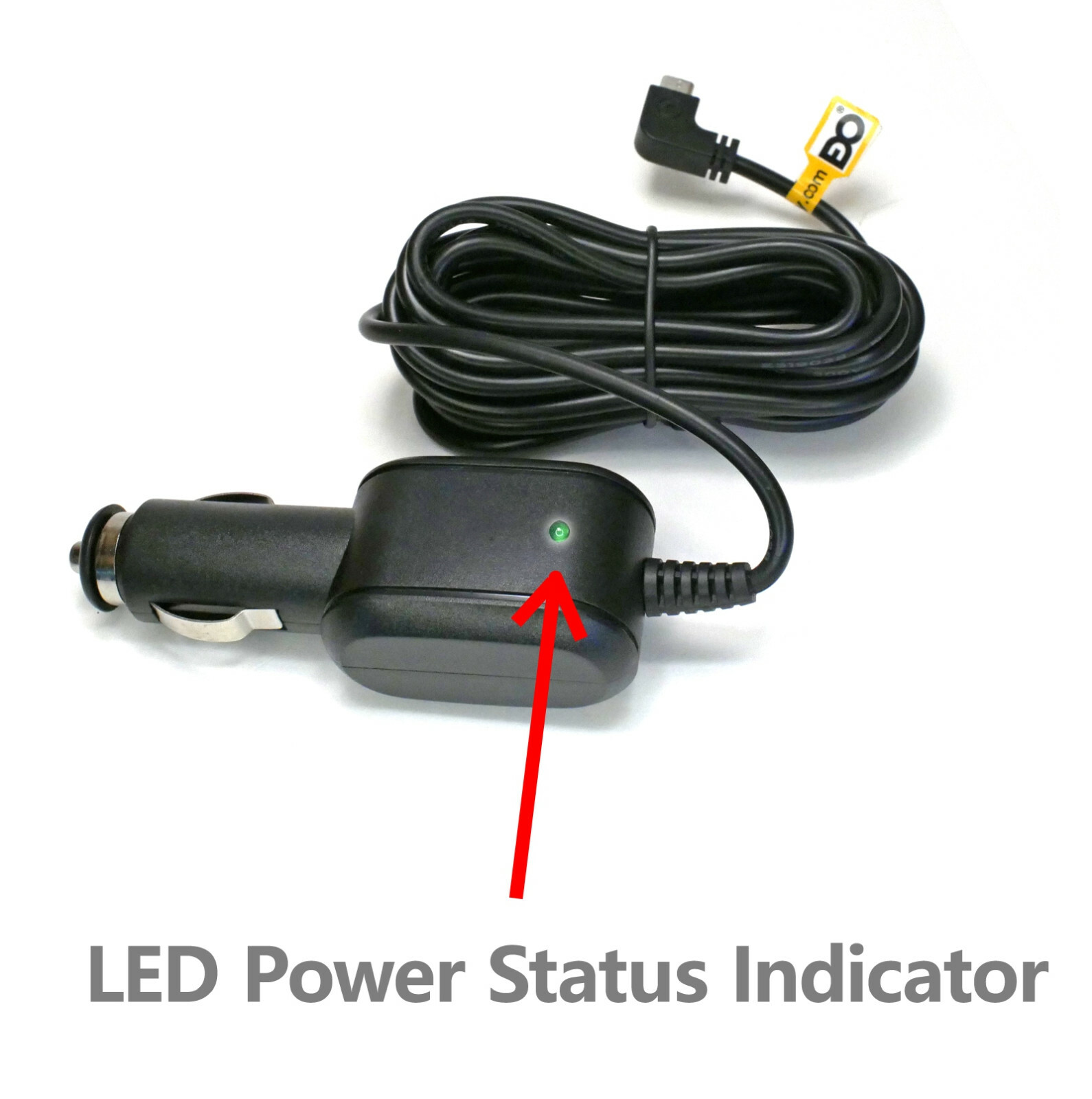 10 Ft USB Car Power Cord for Rand McNally Dash Cam 500 DVR Video Recorder 5V 2A