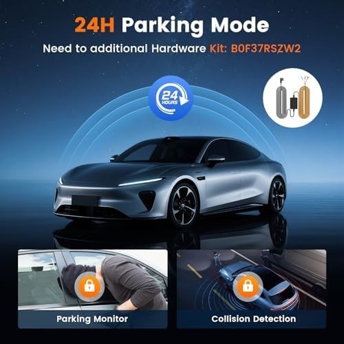 Espejo Retrovisor Con Camara De Seguridad 10″ Reversa y Frontal Para Coche Auto