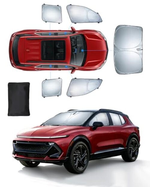 Sun Shades Windshield Sunshade Accessories Full for Chevy Equinox EV 2025