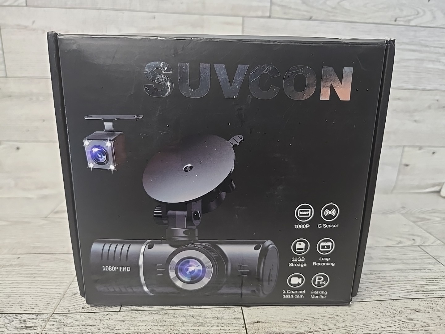 Suvcon Three Channel Dash Cam, Free Shipping