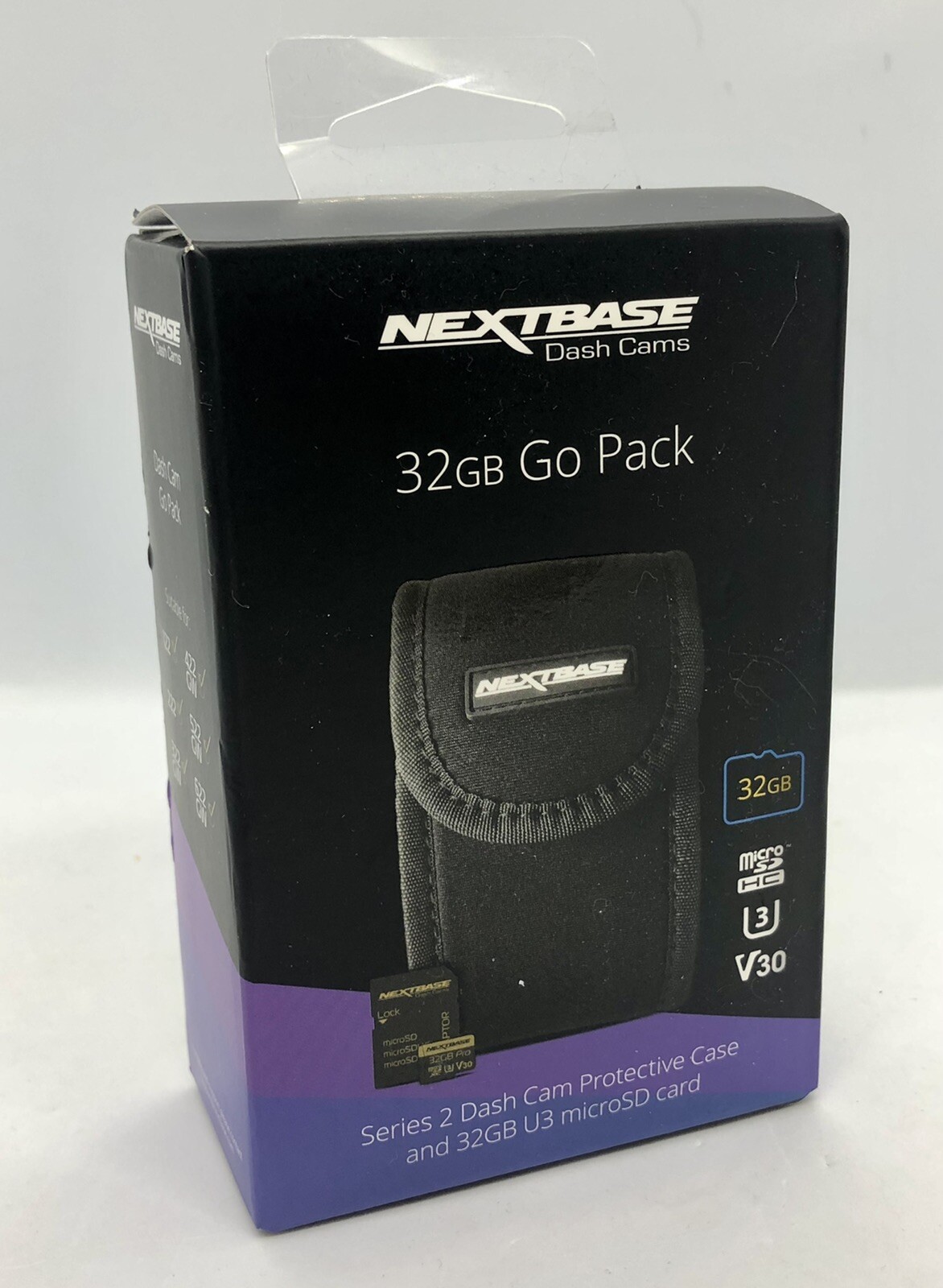 Nextbase Go Pack Series 2 Dash Cam Protective Case & 32 gb Micro SD Card – BNIB