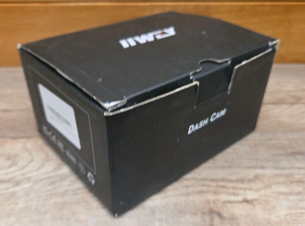 IIWEY T1 Dash Cam Kit – Camera, Cords & Instructions As Shown Parts As-Is Sale