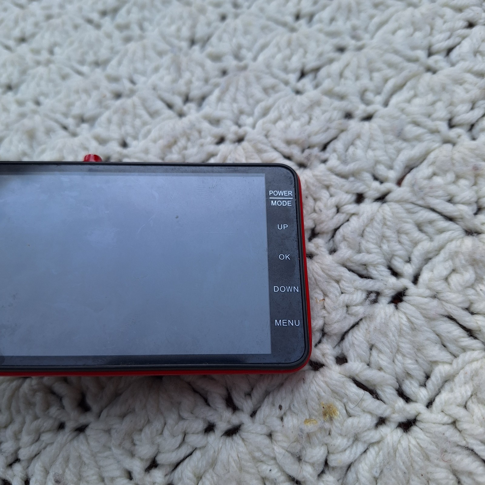 Minolta MNCD42 Dash Cam 1080p HD 4″ LCD Red – Untested