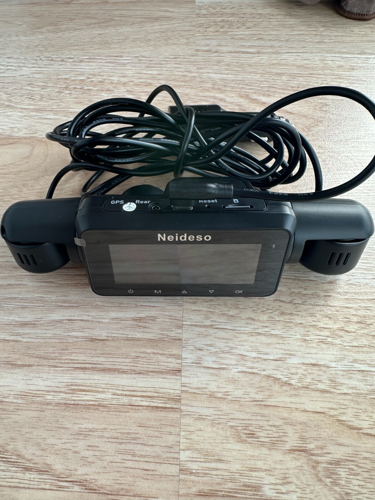 Neideso 4 Channel Dash Cam 360 Degree Black GPS WiFi Night Vision Monitor 64G