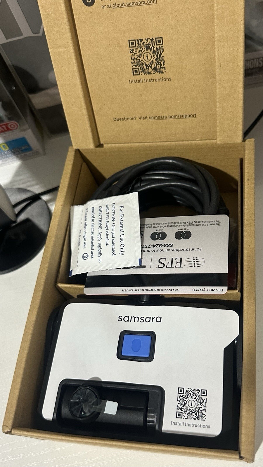 Samsara CM34 Dual-Facing AI Dash Cam 1080p HD