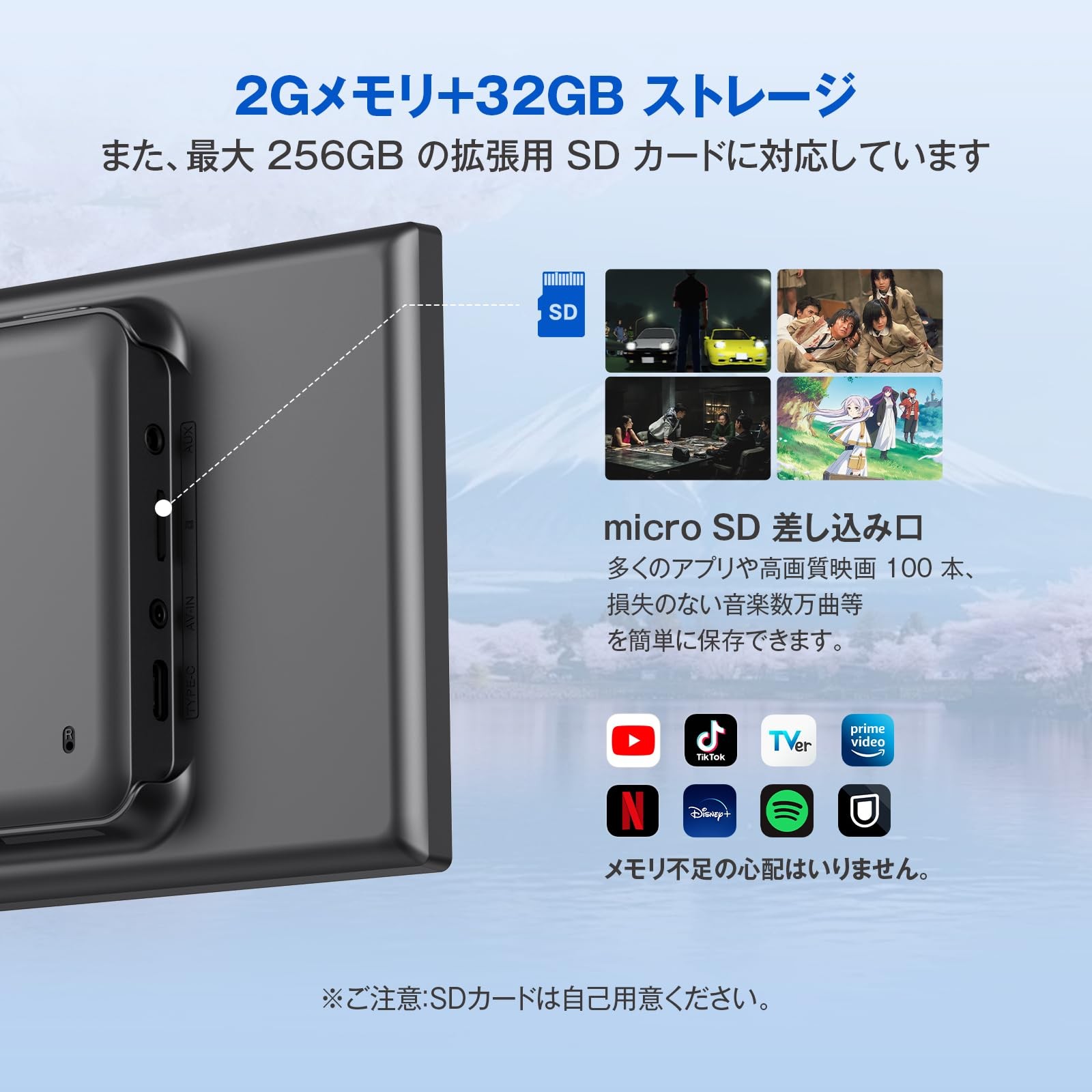 OTTOCAST ScreenFlow Portable Display Audio Wireless CarPlay Android Auto YouTube